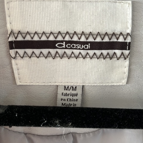 Ladies leather blazer - Picture 3 of 4